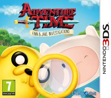 Adventure Time - Finn & Jake Investigations (Europe) (En,Fr,De,Es,It) box cover front